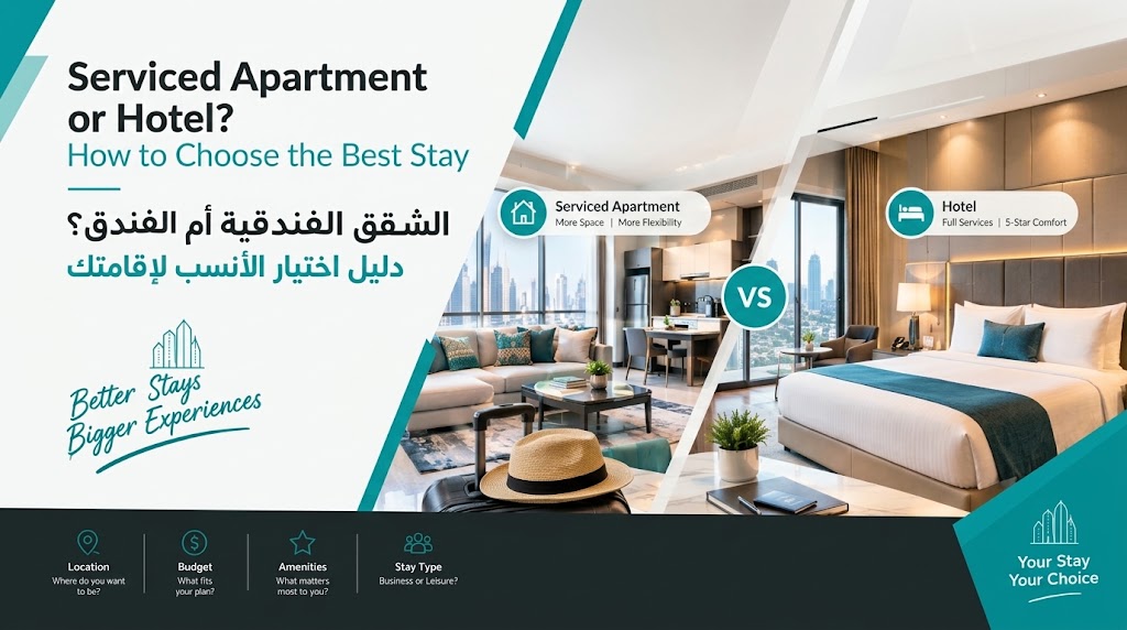 Serviced Apartment or Hotel? How to Choose the Best Stay