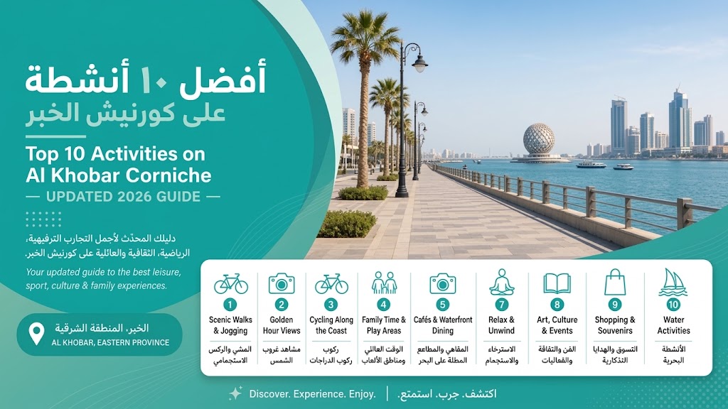Top 10 Activities on Al Khobar Corniche — Updated 2026 Guide
