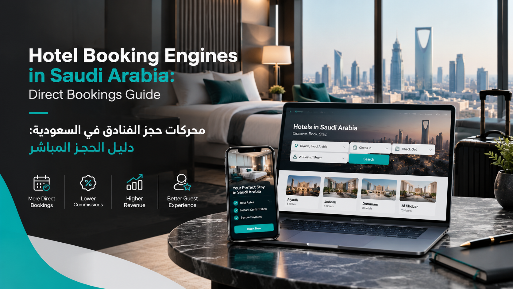 Hotel Booking Engines in Saudi Arabia: Direct Bookings Guide