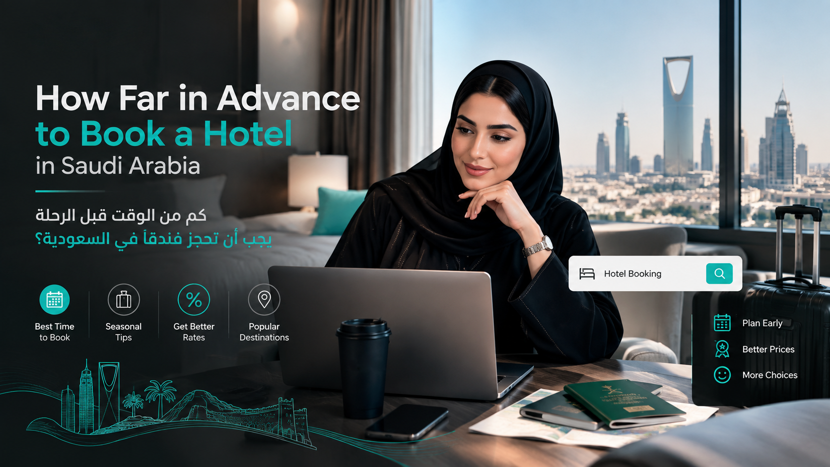 How Far in Advance to Book a Hotel in Saudi Arabia