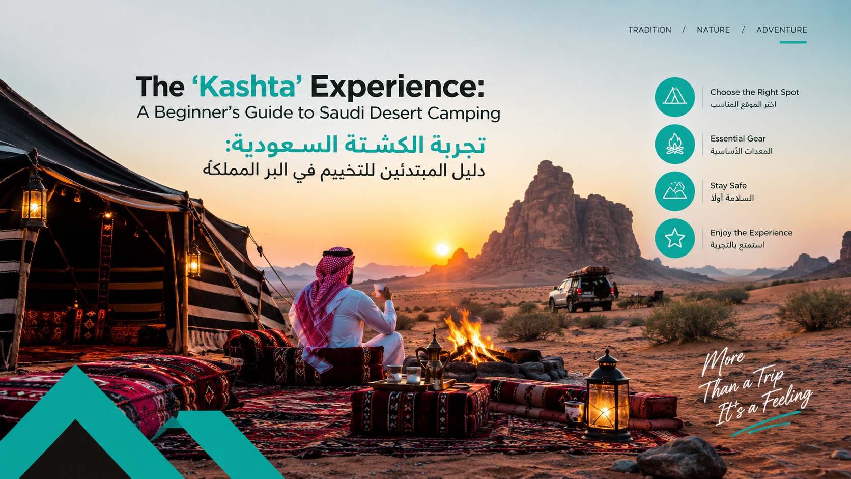 Kashta Guide: Saudi Desert Camping for Beginners | Dyafa