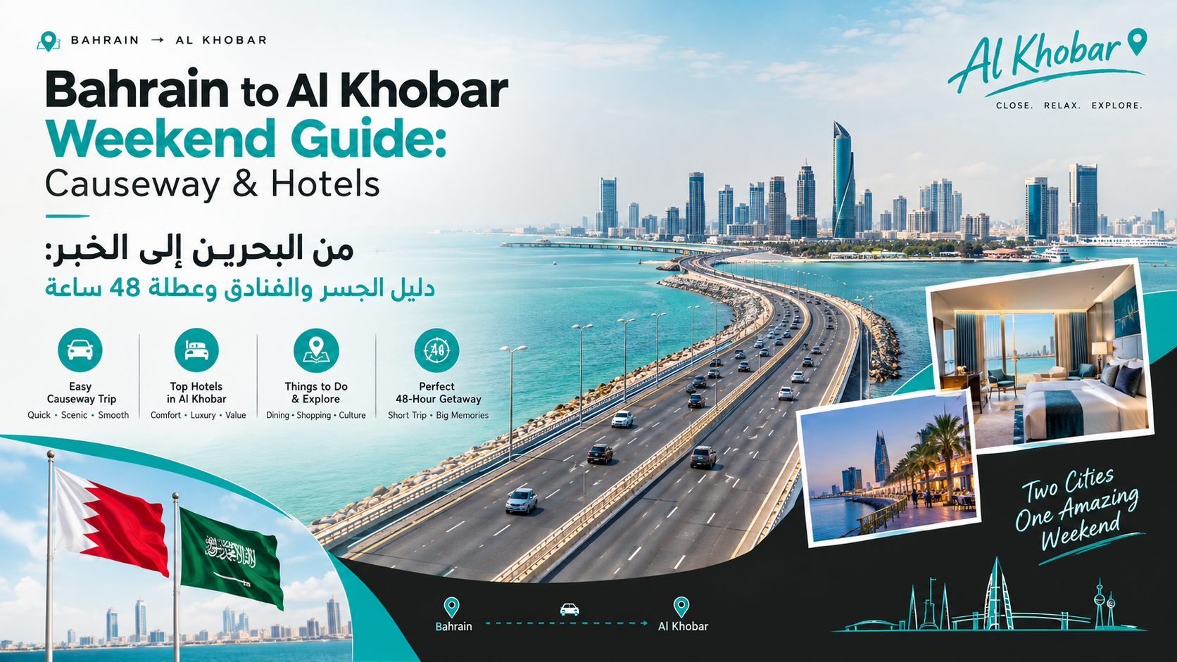 Bahrain to Al Khobar Weekend Guide: Causeway & Hotels