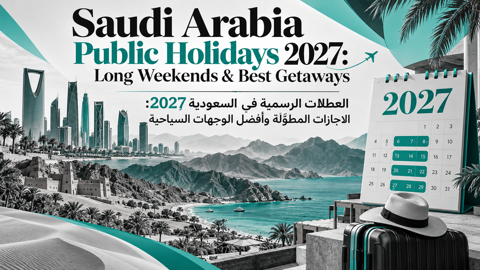 Saudi Arabia Public Holidays 2027: Dates & Long Weekends